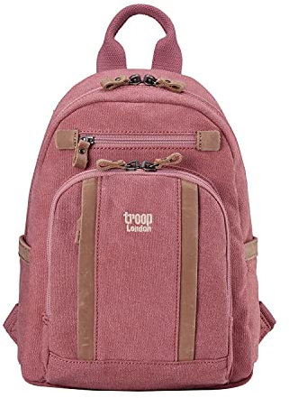 TRP0255 Troop London Rucksack aus Segeltuch, klein, rose, M