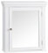 Armoire de Toilette Murale de Salle de Bain en Bois avec Miroir Blanc Stratford Teamson Home 6544
