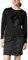 comma Casual Identity Damen Langarmshirt mit Pailletten Black Sequins 40