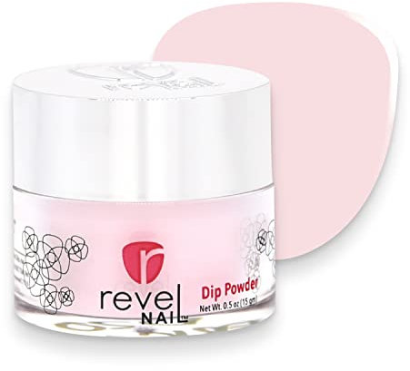 Revel Nail Dip Powder, Erica Shade, (0.5 Ounce) Premium Color Dipping Powder for Nails, Professional French Manicure Powder, DIY Dipping Mates