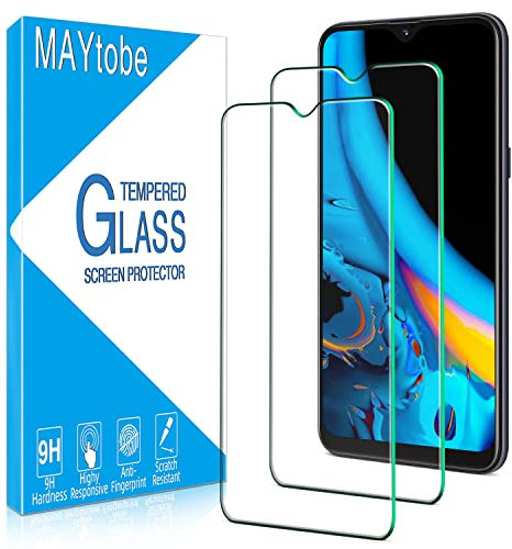 MAYtobe 2 Pièces Verre Trempé pour Samsung Galaxy A10, A10s, M10, Film Protection écran Sans Bulles, Dureté 9H, Anti-Rayures, Anti-Empreinte, Haut Définition Vitre Protection