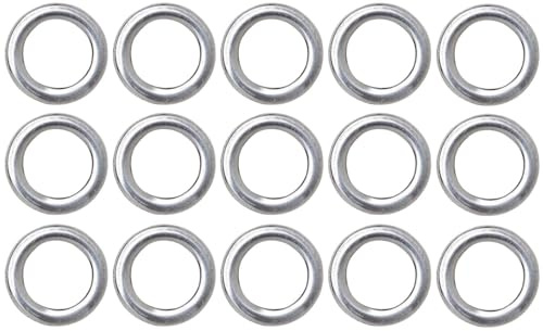 Savage Gear Solid Rings - 15 Verbindungsringe, Größe/Tragkraft:Gr. 8 / 80kg