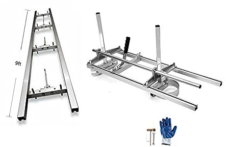 36 Portable Chainsaw, 14 to 36 Planing Milling Bar with 9ft Guide System.