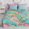 PETTI Artigiani Italiani - Copriletto Matrimoniale Primavera Estate, Coperta Leggera Matrimoniale, Lenzuola Copriletto, Tropical 06 100% Made in Italy