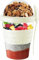 VL Yogurt Pots Spoon Reusable 600ML Overnight Oats Muesli Cup with Lid BPA free Breakfast Cereal To Go Dishwasher Safe Snack Lunch Oatmeal Jars Travel Meal Food Container 20 (Cream)