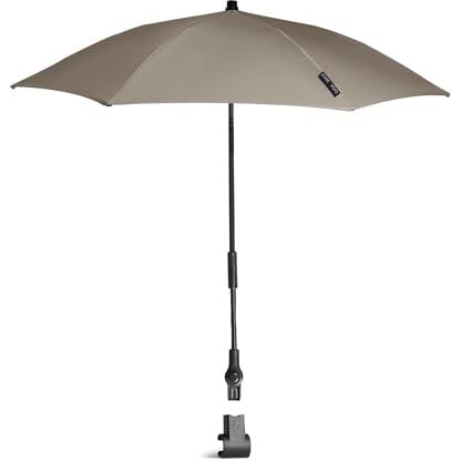 Stokke YOYO Parasol, Taupe - Protection UPF 50+, opacité renforcée. Compatible avec poussette YOYO et packs nouveau-né 0+, nacelle, couleur 6+