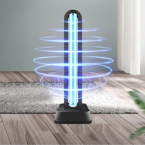 SEAFIOZ UVC-keimtötender Fernbedienungs-Timer-Desinfektionssterilisator, tötet Schimmel, Hausstaubmilben, Bakterien und Viren – 39 W UV-Licht 220 V