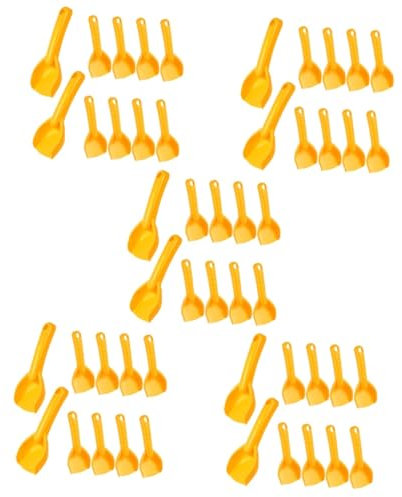 50 Stück Strandspielzeug für Kinder Wasser- und Sandtisch Strandschaufeln Kinder Schaufel Plastik Schaufel Sand Schaufel Kleinkindspielzeug Kinder Sandschaufel Schaufeln für Kinder TINEASUR