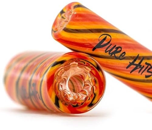 Pure Hits Tip Glasfilterspitze, Rot, Gelb, Schwarz, 11 mm