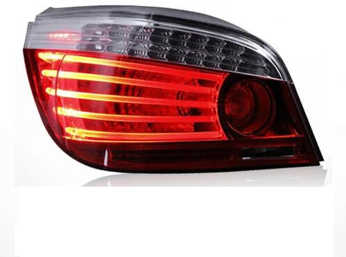 HAIYUN Auto Rückleuchten für BMW 5 Series E60 2003-2010, Schlussleuchte Montage Hintere Bremsleuchte Äußeres Rücklicht Zubehör Wasserdicht,normal-A Left