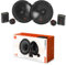 KIT SET PER JBL STAGE3 607CF sistema a 2 vie da 6,5 165 mm 16,5 cm, 50 watt rms 250 watt max, con 2 woofer 2 tweeter 2 crossover, 3 ohm, per auto, kit a coppia