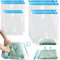 AOOWU Vakuumbeutel Reise zum Rollen, 8 STK in 4 Größen Dicht Vacuum Bags, Wiederverwendbar Vakuumierbeutel zum Rollen für Reisen & Rucksack (35 * 50, 40 * 50,40 * 60, 50 * 70 cm)