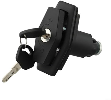 Wohnwagen-kompatibles Türschloss mit robusten Materialien und Doppelschlüssel-Funktionalität