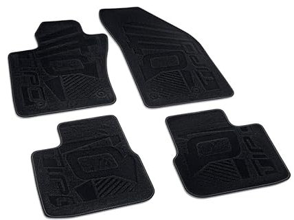 Tappetini In Moquette Con Grafica Laserizzata Tipo 5Porte E station wagon