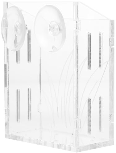 TOYANDONA Aquariumpflanzbecher aus Acryl mit Saugnapf Transparenter Wasserpflanzenhalter für Aquarium Dekoration Kleiner Pflanzbecher zur Aquariengestaltung