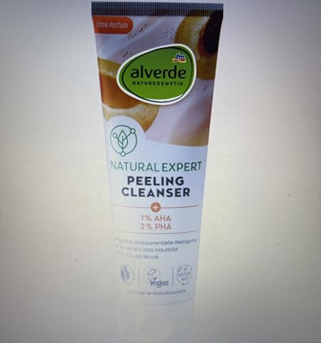 alverde NATURKOSMETIK Peeling Cleanser Natural Expert, 125 ml