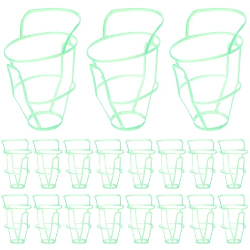 GATHINESS Housses Réutilisables 100ml 250ml 500ml 36 Pièces en Plastique Vert Support Pratique pour Bouteilles de Perfusion pour Bouteilles D'infusion en Milieu