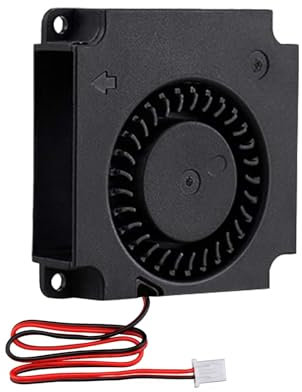 Ronyaoko 12 V 0,1A 2 Pins 40 x 40 x 10 mm 4010 Turbo Brushless DC Cooling Gebläse Lüfter für 3D Drucker Teile