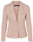VERO MODA Single-Breasted Blazer VMJULIA Blazer Misty Rose 36 Misty Rose 36