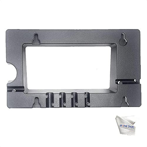 Yealink Support mural pour téléphones IP Yealink T48, ensemble Global Teck avec chiffon en microfibre GTW – Compatible avec les modèles de téléphones IP Yealink SIP-T48S, SIP-T48G, SIP-T48U