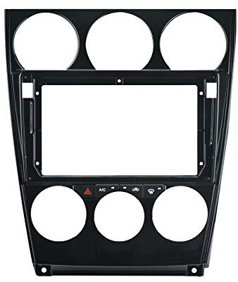 EZoneTronics 9 Zoll für Mazda 6 2002-2008 Spezielle Autoradio-Stereo-Gesichtsrahmen In-Dash-Montage Installationskits Double Din Eingebauter Canbus PCB-Kabelbaum
