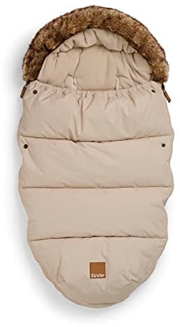 Elodie Details Universelle Fußsack für Kinderwagen - Pure Khaki - Recycled Polyester