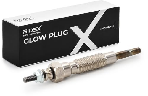 RIDEX Glühkerze SW: 12 M10x1.25 Kompatibel mit MITSUBISHI PAJERO III V7W, V6W 110654P40A 1820A022 110654P400