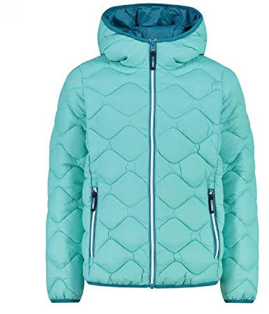 CMP - Kid G Jacket Fix Hood, Girl, Acqua, 176