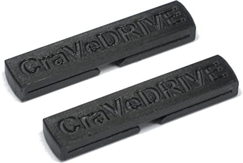 craVeDRIVE [2 Stück] Clip zum Einstellen des Sicherheitsgurts | Sicherheitsgurt Versteller Autositz Gurtclip Universal | Schwarz Gurtversteller | Seat Belt Clip