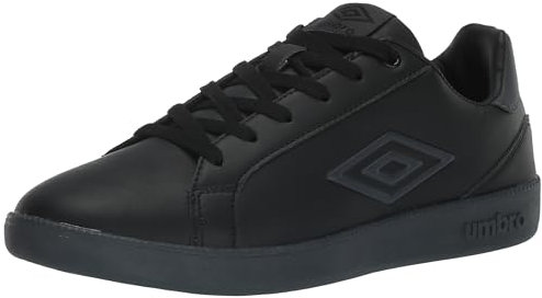 Umbro Herren Bourghton Iii Sneaker, Schwarz/Carbon, 44.5 EU
