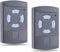 Télécommande de Garage HSM4 868 MHz télécommandes de Portail pour avec Remplacer Les émetteurs Hormann 868 MHz HS4 HSM2 HSP4 868 HS1 868 Tubauto HSM4 868 Tubauto HS4 868Fréquence hörma 2PACK