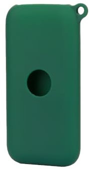 FTRONGRT Case for Apple Vision Pro Battery, with Lanyard, Soft Silicone, Waterproof, Stain-Proof and Drop-Proof, Portable Power Bank Protective Case for Apple Vision Pro Battery - Dark Green