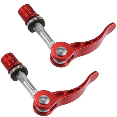 Hihaha Bike Seat Post Quick Release Pin/for Bike/Aluminium / 2 Pcs Red