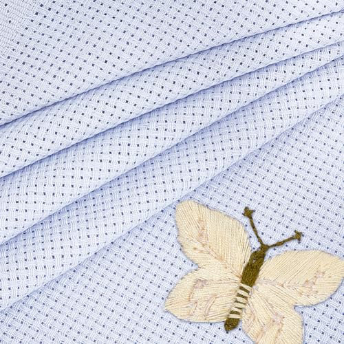 NBEADS 101×152cm 11 CountKreuzstich BaumwollStoff Stickerei Zubehör für Nadelarbeit DIY Craft