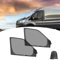 Mosquitera para Puerta Delantera Coche, 2 Piezas Universales Magnéticas Malla para Ventana Lateral del Coche Pantallas Ventana Coche para Sprinter, Metris, Transit, Promaster y Otras Furgonetas