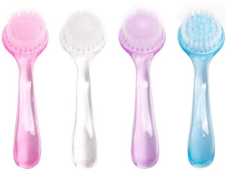 4Pcs Ergonomic Handle Nail Brush Long Nail Hand Scrubbing Cleaning Brush Lightweight Nail Hand Scrubbing Cleaning Brush for Home Daily Use