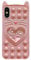 Asgens Fidget Phone Case for iPhone X/XS, Cartoon Lucky Pop Pink Cat Quicksand Bling Stars Push Bubbles Shockproof Silicone Soft Case for Apple iPhone X/XS 5.8 inch