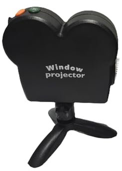 XINHAN Projecteur de Lampe de décorat de Jardin de noël, lumière du Pays des Merveilles, Films d'horreur avec trépied, éclairage de fenêtre d'exposit DJ Halloween - Projecteur de Vacances