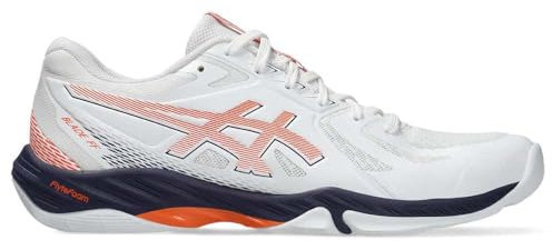 ASICS Blade FF 1071A093-103, Men Squash Shoes, White, 47 EU
