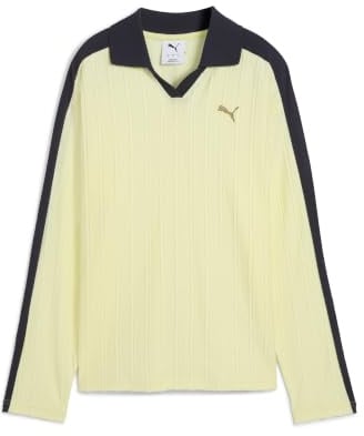 Puma Damen T7 Relaxed Long Sleeve Polo T7 Relaxed Langarm-Poloshirt