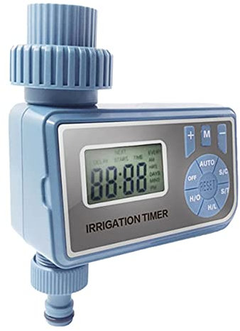 FONDOTIN 1stück LCD Bewässerungsuhr Automatischer Gartenbewässerungscontroller Batterie Für Balkon Und Garten Und Benutzerfreundlich