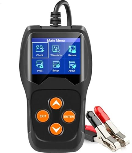 KW600 Car Battery Tester Battery Load Analyzer For 12V 100 To 2000CCA 12 Volts Battery Tools For The Car Quick Cranking Charging Diagnostic