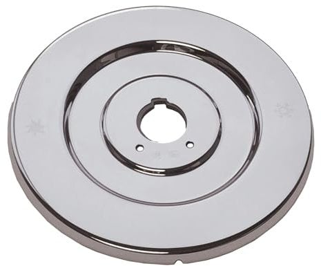WHKM Practical Shower Handle Covers Plate Craft of Stainless Steel for Handle Tub Faucets and Escutcheon Replacement Hardware