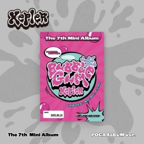 Bubble Gum - Poca QR Card Album Version - incl. Envelope, Photo Stand, Photocard + 2 Stickers