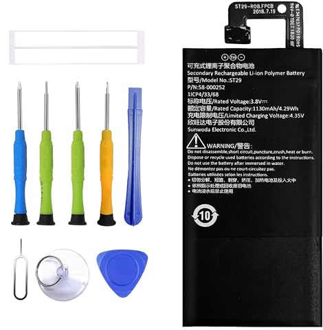 ERYNK ST30 58-000173 Replacement Battery Compatible with Oasis 2 (9th Gen) CW24WI 7 Inch -2017 Replacement Battery with Tool Kit