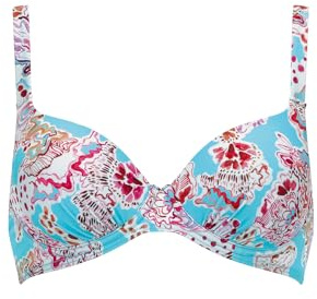 Olympia Mix&Match Bikini Top Floral Coral Top