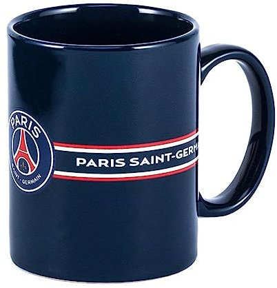 PSG 173PSG501DRE Mug Mixte Enfant, Noir, 1 Unité (Lot de 1)