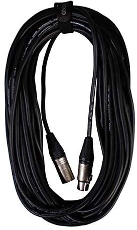 HiEnd Audio Cable - Neutrik connector, xlr-to-xlr, 20 meters, Black