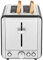 Solis Edelstahl-Toaster mit 2 extra großen Schlitzen, Krümelschublade, 925 Watt, Toaster Steel (Typ 8002), Silber