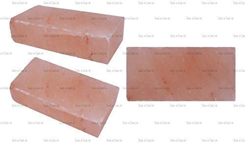 8 x 4 x 2 Organic Pink Himalayan Salt Bricks/Plate/Block/Slab Multi Purpose